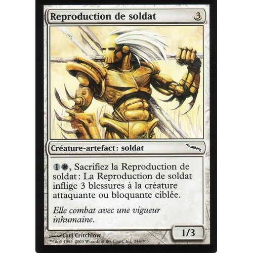 Reproduction De Soldat - Magic - Mirrodin - C - 244/306