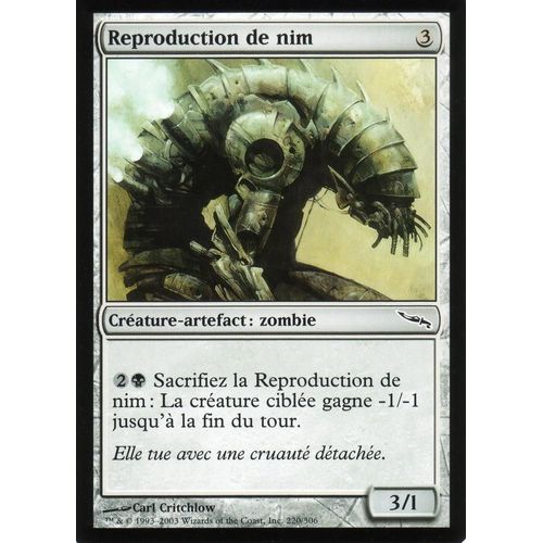 Reproduction De Nim - Magic - Mirrodin - C - 220/306