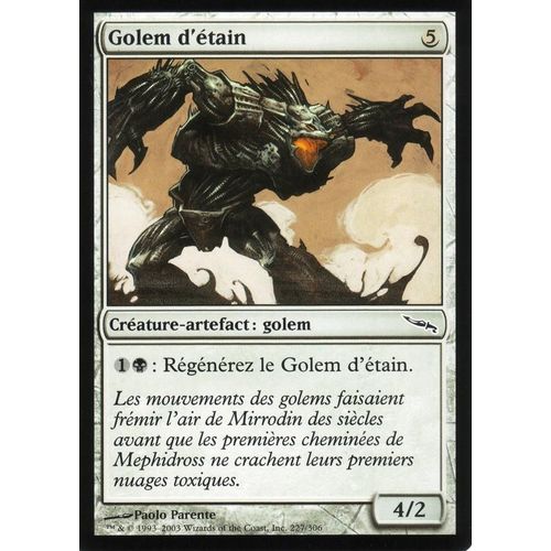 Golem D'étain - Magic - Mirrodin - C - 227/306