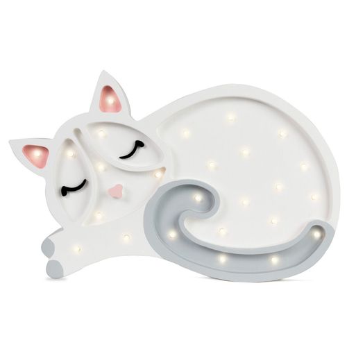 Lampe Veilleuse Chat Blanc