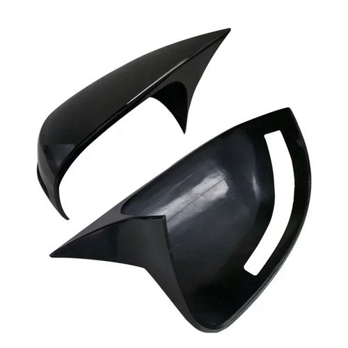 Paire De Couvercles De Rétroviseur Noirs Adhésifs Pour Modification De Décoration De Couvercle De Klaxon De Génération 12-15 9e