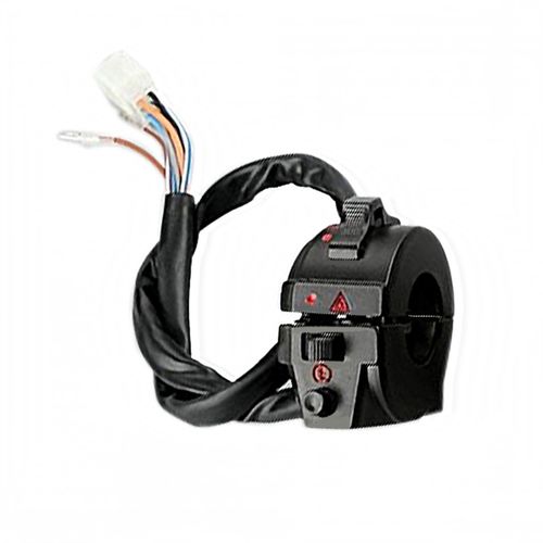 Klaxon De Commutateur De Guidon De Moto Droit, Clignotant, Assemblage De Lampe Très Proche Pour Xl Xr 250 400 650