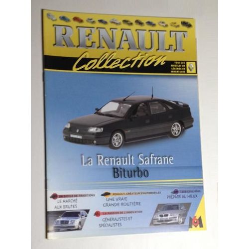 Fascicule Renault Safrane Biturbo
