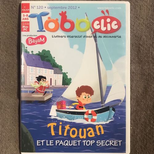 Tobo Clic 120 Titouan Et Le Paquet Top Secret
