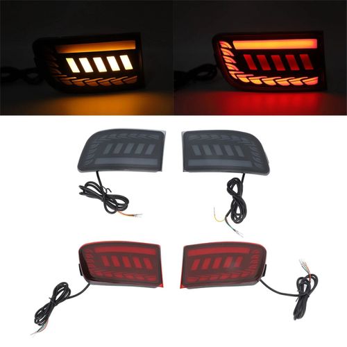 Feu De Pare-Chocs Arrière Led Rouge Pour Prado 120 Fj120 Lc120 J12 4runner 2003 ? 2009, Clignotant De Frein