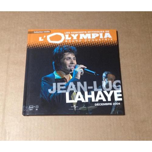 Jean-Luc Lahaye 2004 - Les Concerts Mythiques De L'olympia - Bruno Coquatrix Cd + Livre