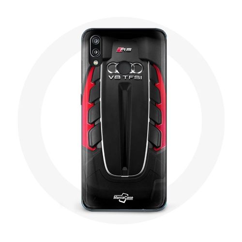 Coque Pour Huawei P20 Lite Audi Rs Logo Rouge