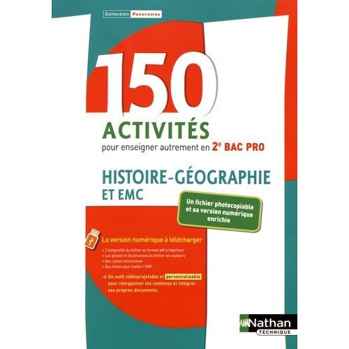 150 Activités Pour Enseigner Autrement En 2e Bac Pro Histoire-Géographie Enseignement Moral Et Civique