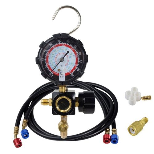 Manomètre Haute Pression De Réfrigérant De Climatiseur, Outil De Charge De Diagnostic Pour R410a 134a R22 R404a A/C
