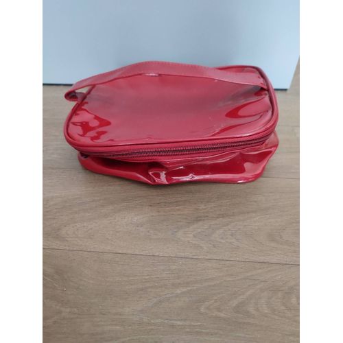 Sac à bandoulière rouge synthétique