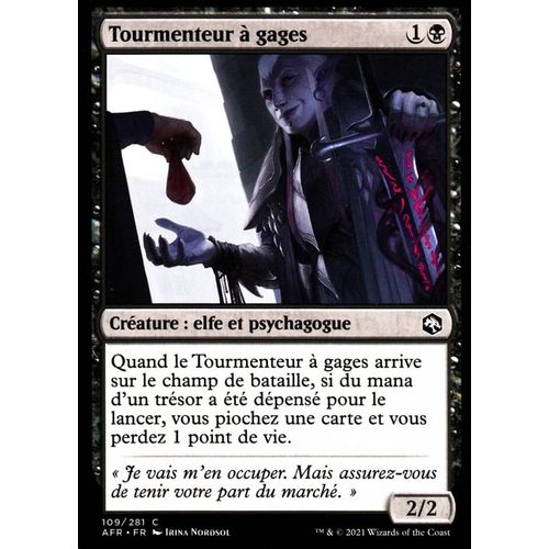 Tourmenteur À Gages - Mtg - Dungeons & Dragons - Aventures Dans Les Royaumes Oubliés - C - 109/281