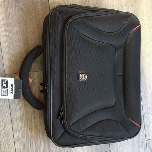 Sacoche ordinateur 15,6" + tablette 10,1" clamshell