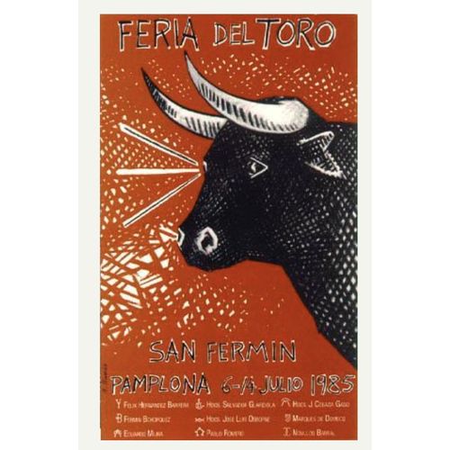 Affiche San Fermin 1985