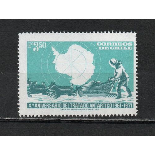 Timbre-Poste Du Chili
