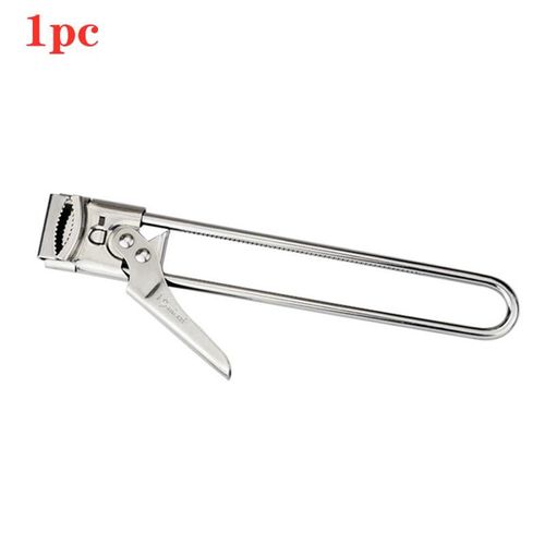 Ouvre-Bouteille De Bière Multifonctionnel En Acier Inoxydable, Réglable, Manuel, Pince, Outils De Cuisine, Fournitures, 1 Pièce