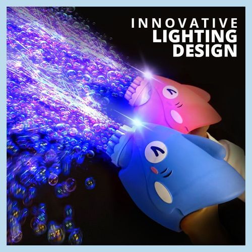 Machine À Bulles Électrique En Forme De Requin, Éclairage Automatique, Non Toxique Et Sûr, Pour Jouets D'Enfants