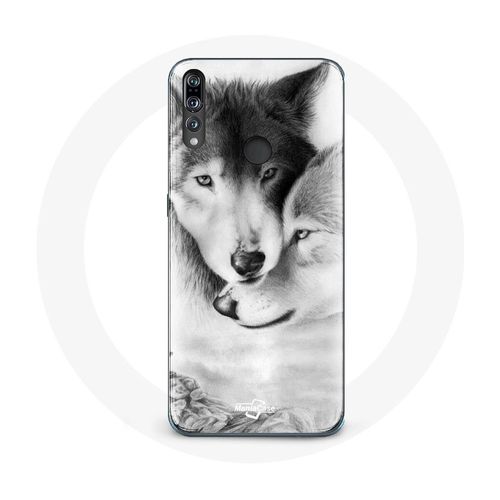 Coque Pour Huawei P30 Lite Loup Duo Animaux