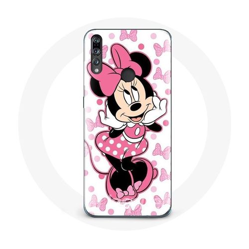 Coque Pour Huawei P30 Lite Minnie Mouse Dessin Animé Mignon Rose