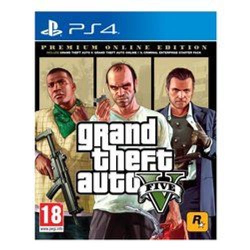 Take-Two Interactive Grand Theft Auto V: Premium Online Edition, Ps4 Playstation 4
