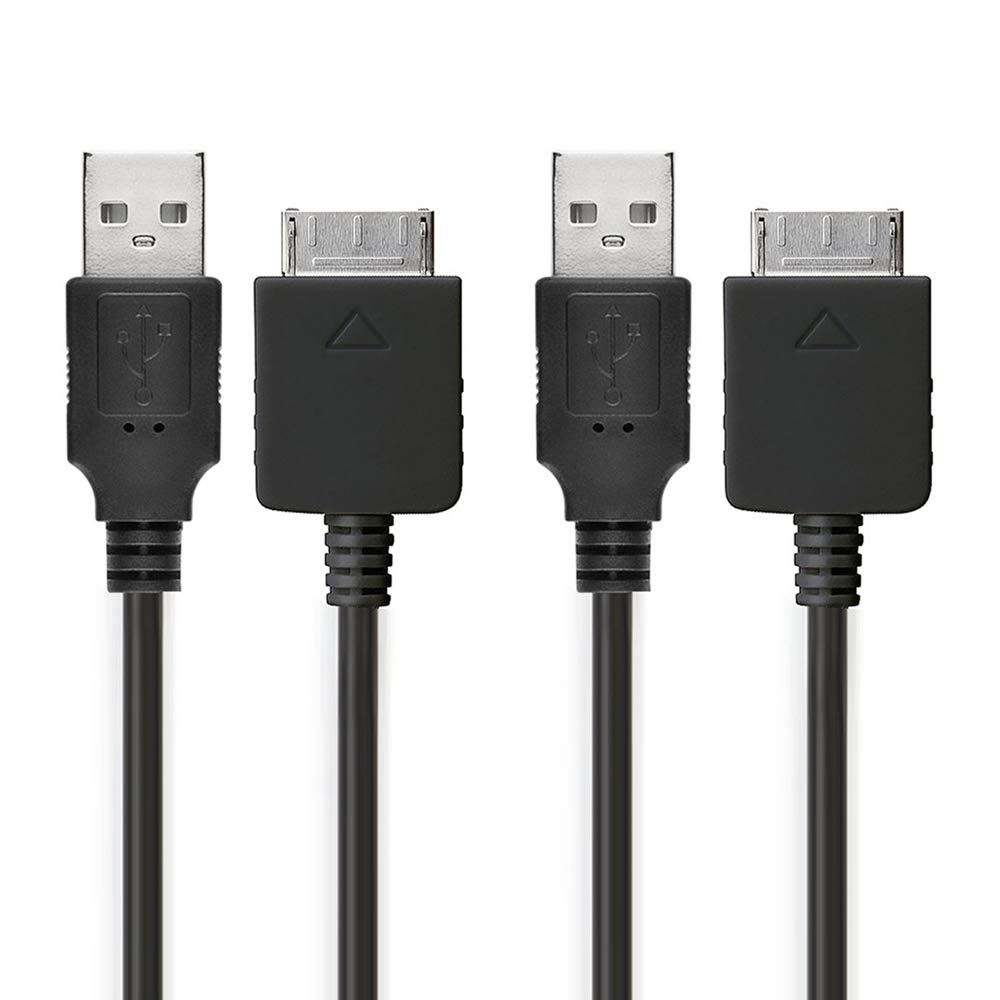 2x Cble USB lecteur mp3 data et charge de 1m compatible ave...