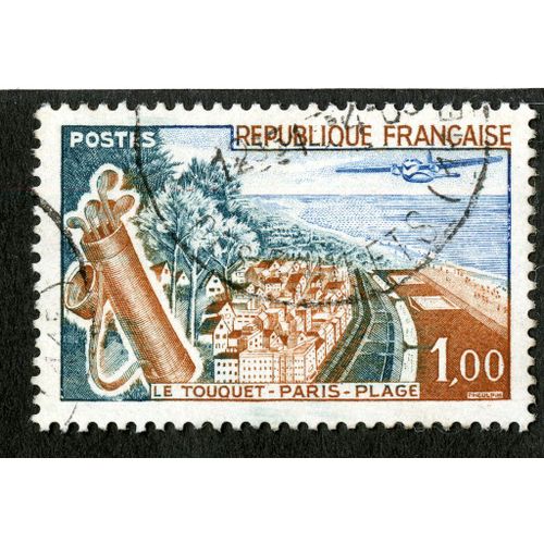 Timbre Oblitéré Le Touquet - Paris - Plage,République Française,Postes,1,00
