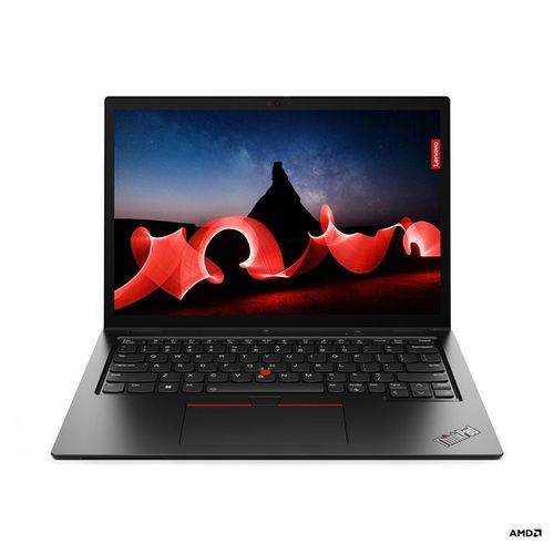 Lenovo ThinkPad L13 AMD Ryzen¿ 5 PRO 7530U Ibrido (2 in 1) 33,8 cm (13.3") Touch screen WUXGA 16 GB DDR4-SDRAM 512 GB SSD Wi-Fi 6E (802.11ax) Windows 11 Pro Nero