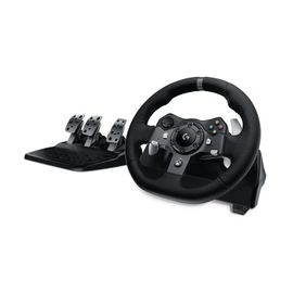 Logitech G G920 Driving Force Nero USB 2.0 Sterzo + Pedali Analogico/Digitale PC, Xbox One, Xbox Series S, Xbox Series X