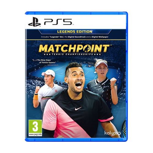 Deep Silver Matchpoint - Tennis Championships Legendary Inglese Playstation 5