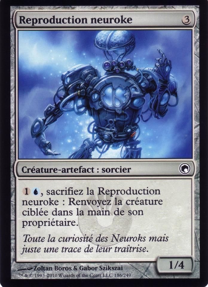 Reproduction Neuroke - Magic - Cicatrices De Mirrodin - C - 186/249