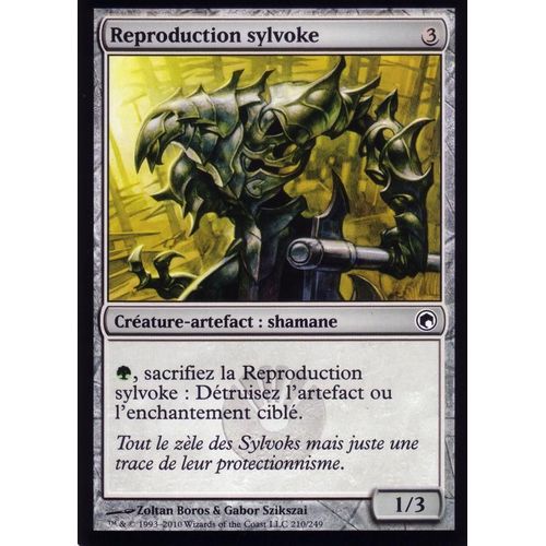 Reproduction Sylvoke - Magic - Cicatrices De Mirrodin - C - 210/249