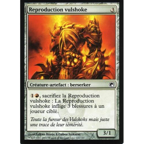 Reproduction Vulshoke - Magic - Cicatrices De Mirrodin - C - 221/249