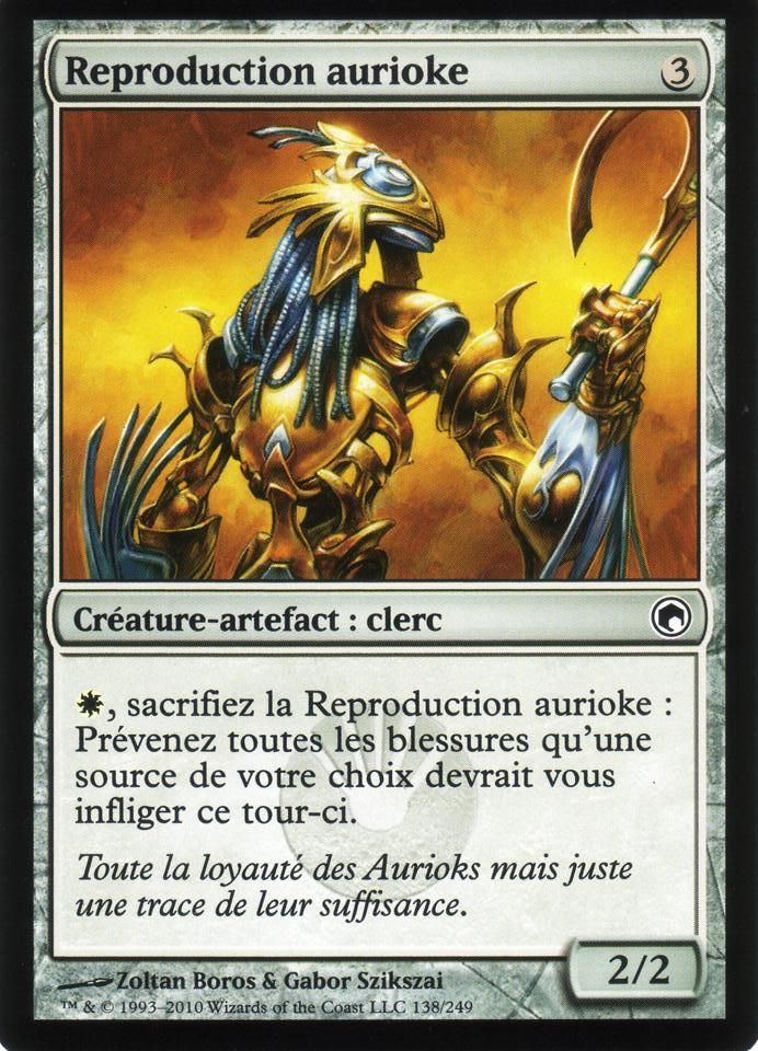 Reproduction Aurioke - Magic - Cicatrices De Mirrodin - C - 138/249