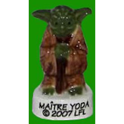 Fève Yoda - Série Star Wars (Carrefour 2008)