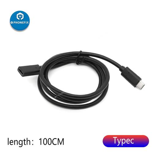 Câble d'extension Lightning mâle à femelle de 1M, pour Seek Compact PRO/FLIR ONE PRO caméra thermique type-c/I.OS Android