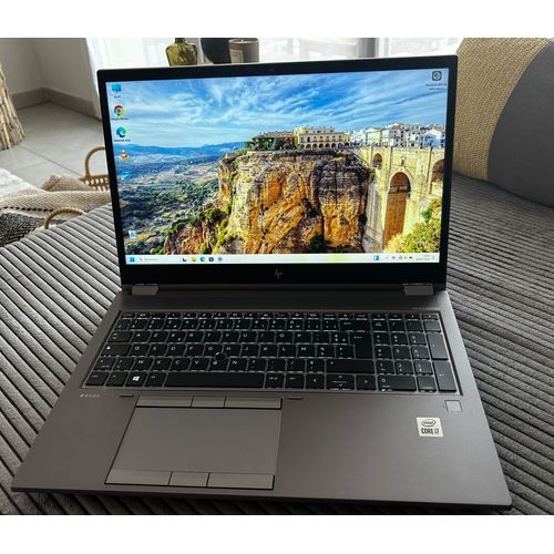 Hp Zbook Fury 15 G7 Mobile Workstation 15.6" Intel Core i7 - Ram 32 Go - DD 1.5 To