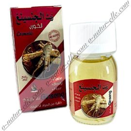Huile De Ginseng 100% Pure & Naturelle 30ml Ginseng Oil, Aceite De Ginseng 