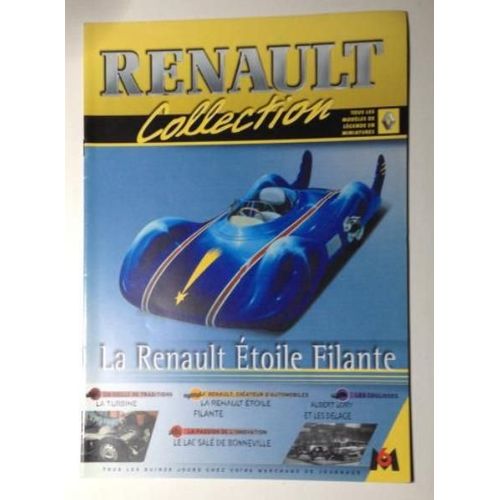 Fascicule Renault Étoile Filante