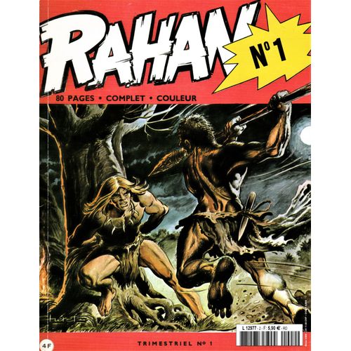 Rahan N ° 1 Fac-Simile De La Premiere Série Andre Cheret Roger Lecureux
