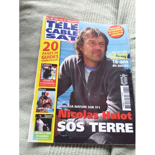 Télé Cable Sat N°864 - Nicolas Hulot -Masters À L'épée De Levallois - Serrault - Stéphane Bern-Mireille Dumas