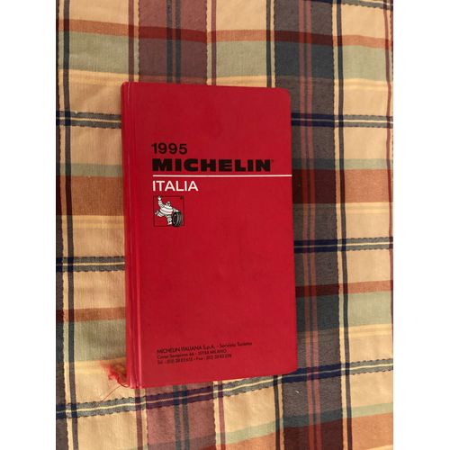 Guide Michelin 1995 Rouge Italia