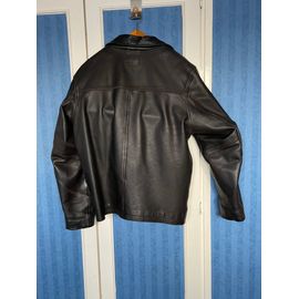 Blouson De Cuir Marron