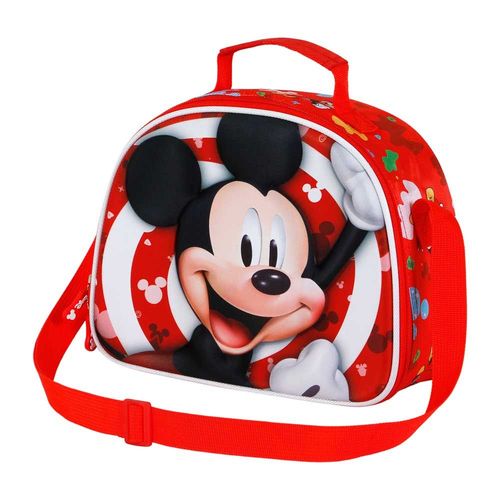 Sac à Goûter 3D - Disney Mickey Mouse Twirl - Rouge - Taille Unique