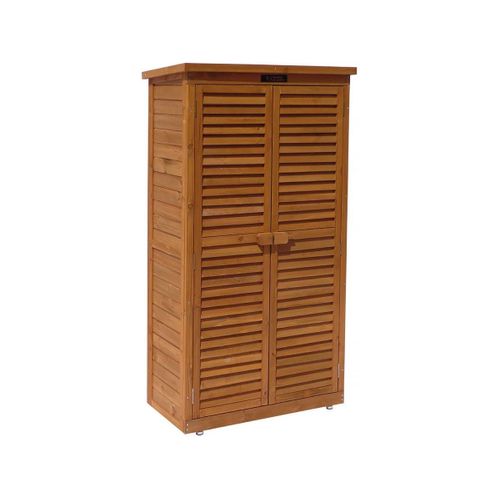 Armoire De Jardin "Space" - 87 X 46.5 X 160 Cm - Marron