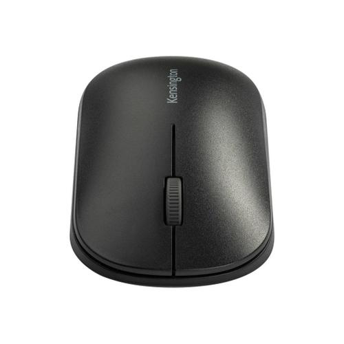 Kensington SureTrack Dual Wireless Mouse - Souris - optique - 4 boutons - sans fil - 2.4 GHz, Bluetooth 3.0, Bluetooth 5.0 LE - récepteur sans fil USB - noir