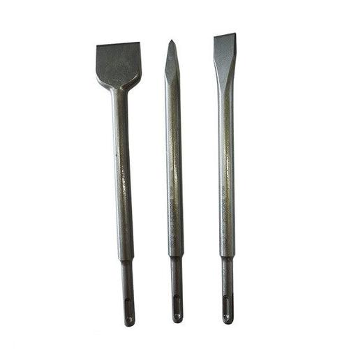 HiKOKI 751589 Set de Burins SDS+ 250mm - (pointe, Burin plat et Burin large)