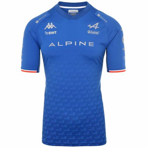 T-Shirt Kappa Kombat Pro Esteban Ocon Bwt Alpine F1 Team Officiel Formule 1