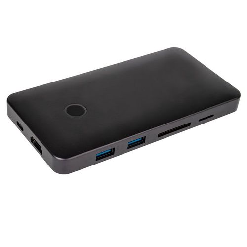 Icy Box 8-in-1 Hub Mit Integriertem M-key Einschub, Ib-dk2108m-c - An