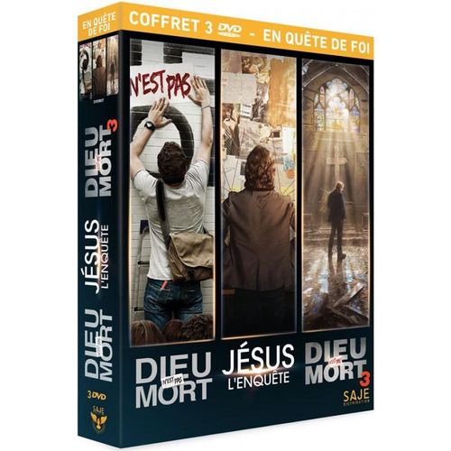 En Quête De Foi - Coffret : Dieu N'est Pas Mort + Dieu N'est Pas Mort 3 + Jésus : L'enquête - Pack