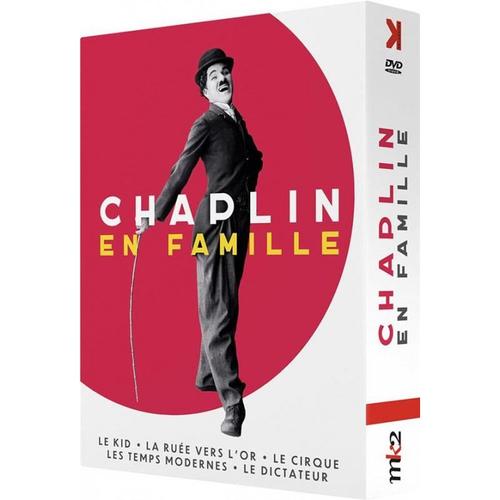 Chaplin En Famille - Le Dictateur + Les Temps Modernes + La Ruée Vers L'or + Le Cirque + The Kid - Version Restaurée