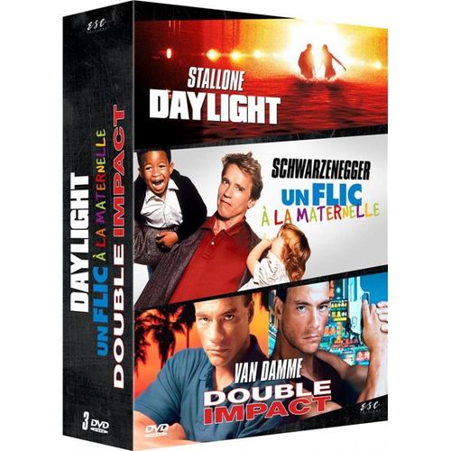 Daylight + Un Flic À La Maternelle + Double Impact - Pack